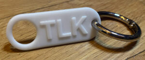 TLK kulcstartó